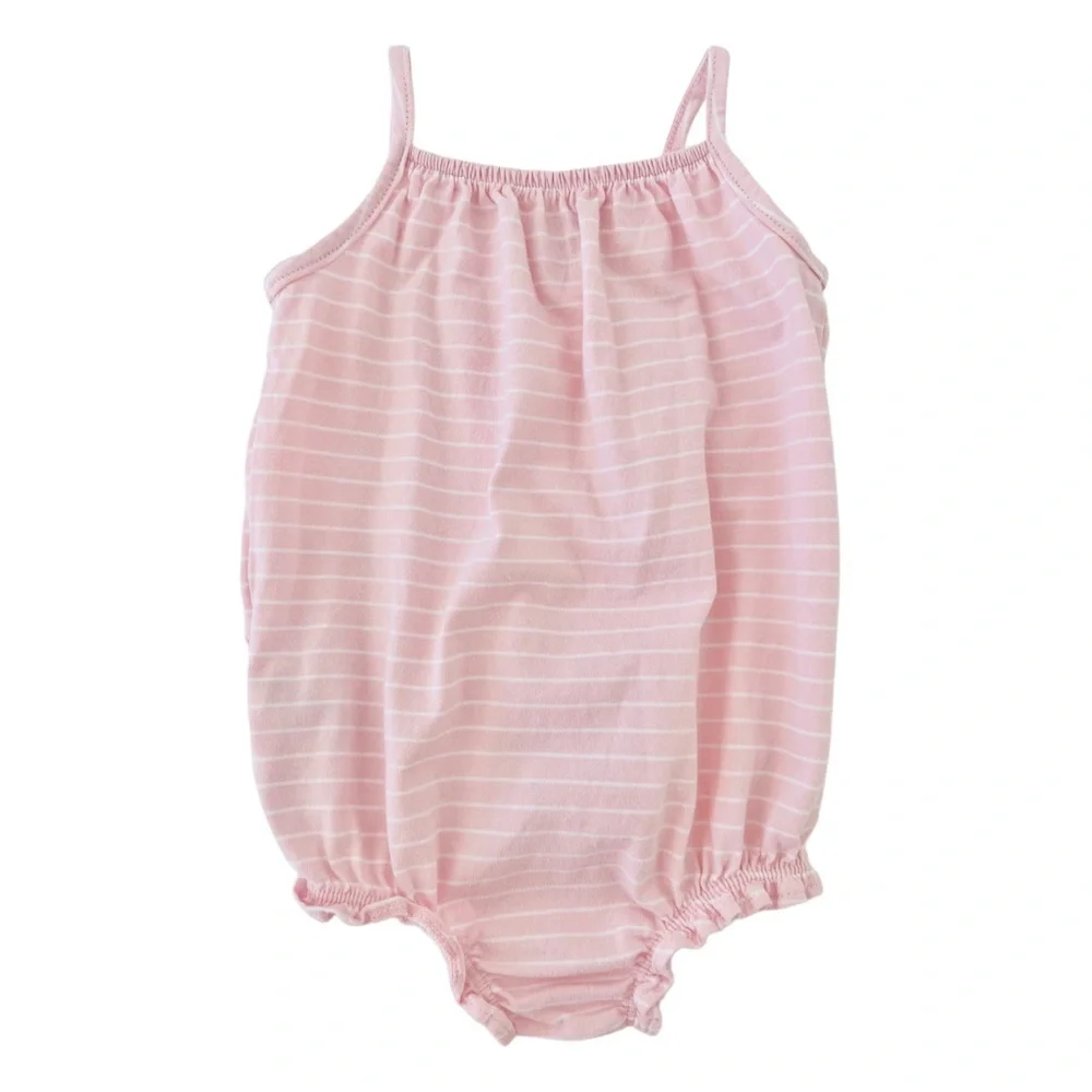 Carter's Pink & White Jellyfish Print Dress & Romper Onesie SET | Baby Girl 9MTH